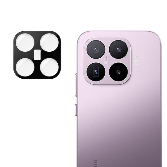 Protector de cámara trasera Techsuit para Xiaomi 17T, vidrio templado, negro
