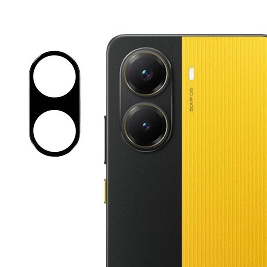 Protector de cámara trasera Techsuit para Xiaomi Poco X7 Pro, vidrio templado, negro