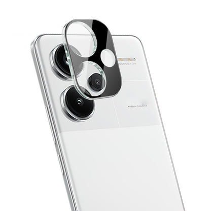 Protector de cámara trasera Techsuit para Xiaomi Redmi Note 13 Pro+, vidrio templado, negro