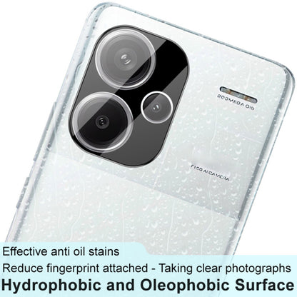 Protector de cámara trasera Techsuit para Xiaomi Redmi Note 13 Pro+, vidrio templado, negro