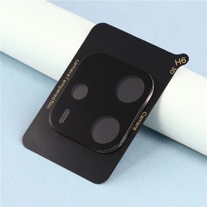 Protector de cámara trasera Techsuit para Xiaomi Redmi Note 14 4G (Regional), vidrio templado, negro
