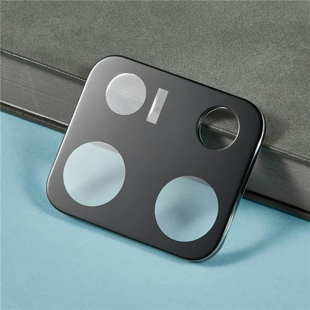 Protector de cámara trasera Techsuit para Xiaomi Redmi Note 14S, vidrio templado, negro