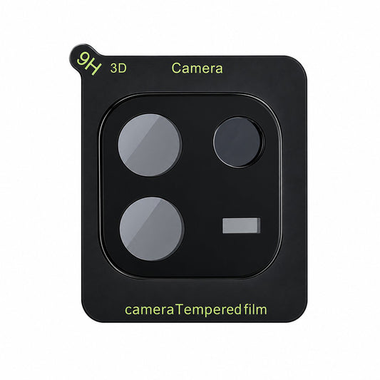 Protector de cámara trasera Techsuit para Xiaomi Redmi Note 17 Pro Max, cristal templado, negro