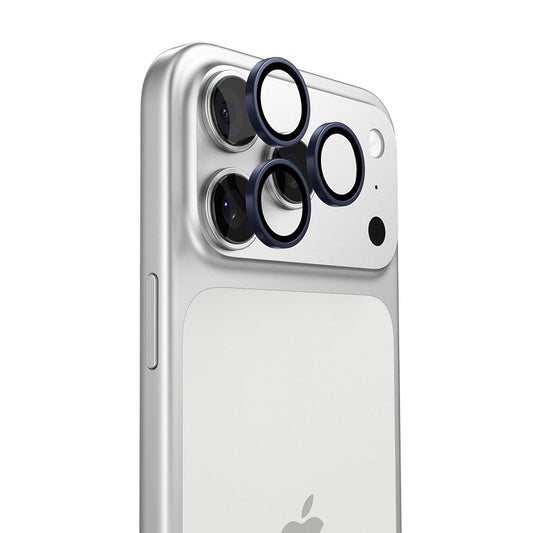 Protector de cámara trasera Torras Lensguard para Apple iPhone 17 Pro Max / 17 Pro, vidrio templado, azul