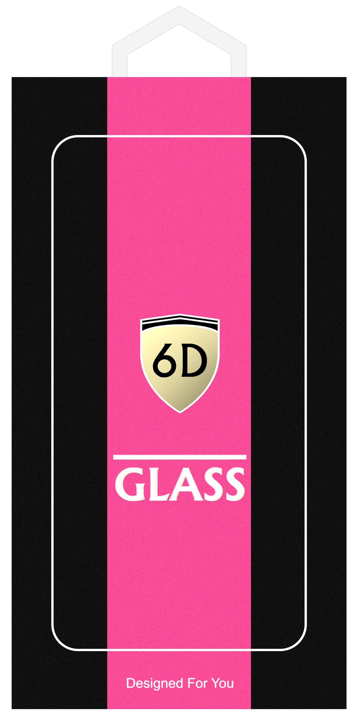 Protector de pantalla OEM para Oppo A58 5G / A58x / A78 5G, Glass Shield, Full Glue, 6D, Negro 