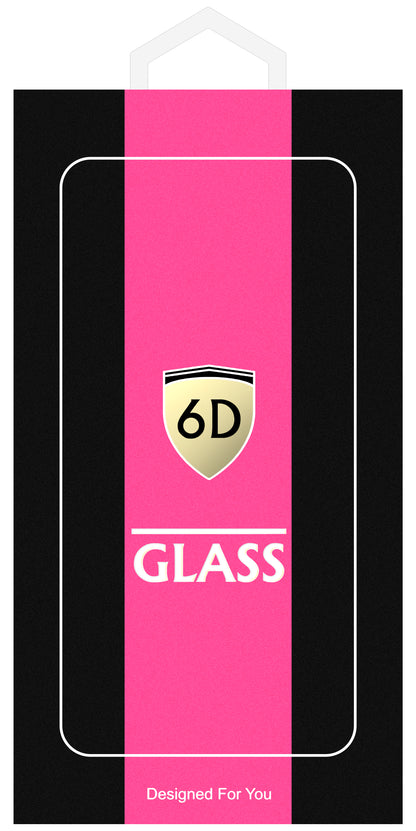 Protector de pantalla OEM para Oppo A58 5G / A58x / A78 5G, Glass Shield, Full Glue, 6D, Negro 