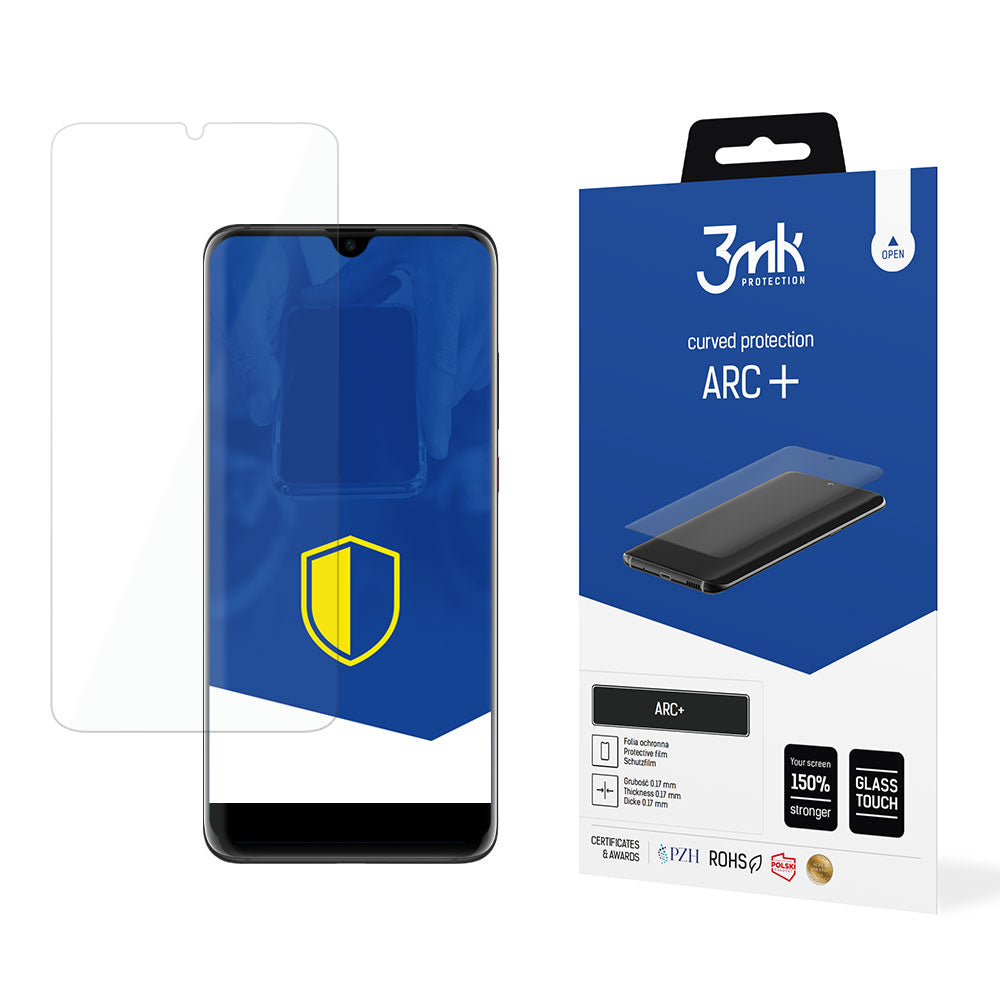 Protector de pantalla 3MK ARC+ para Huawei P30 Pro, Plástico