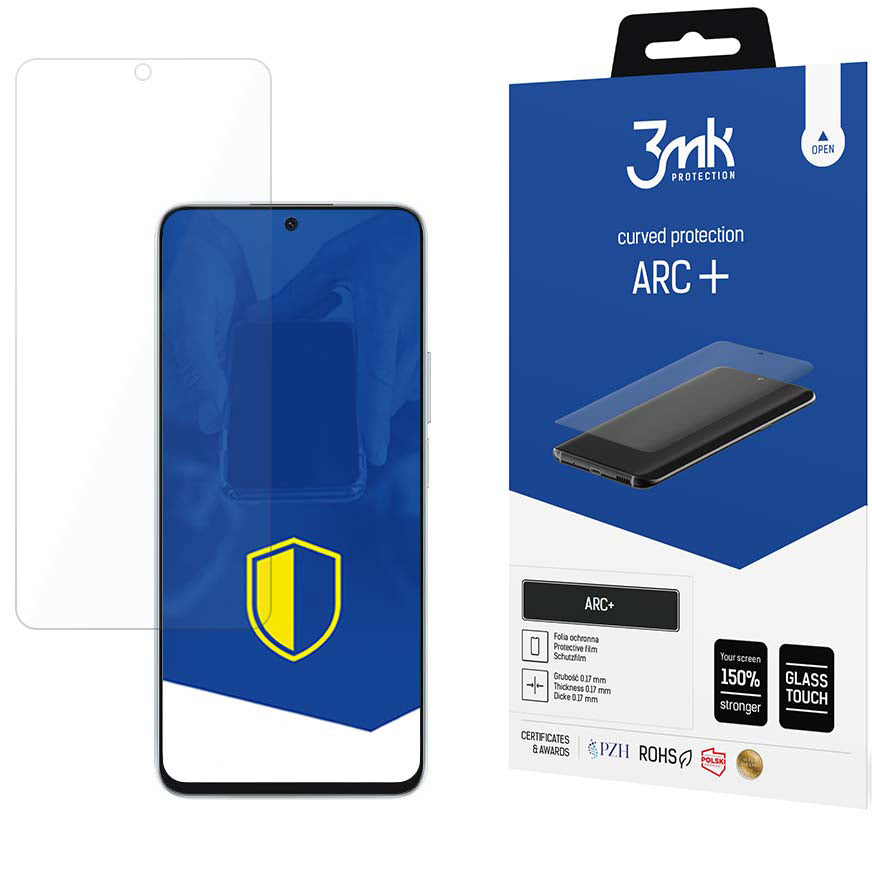 Protector de pantalla 3MK ARC+ para Honor 90, Plástico 