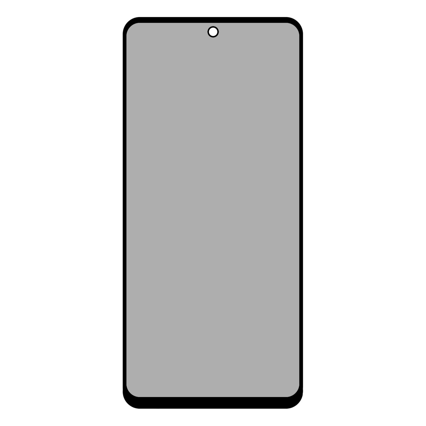 Protector de pantalla Privacy OG Premium para Samsung Galaxy S23 FE S711 / A54 A546, vidrio templado, adhesivo completo