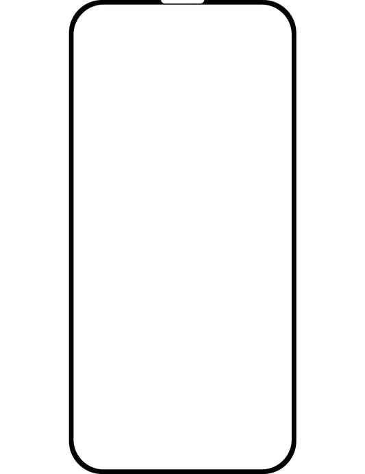 Protector de pantalla OEM para Apple iPhone 16 Pro Max, Cristal blindado, Pegado completo, 5D, Negro