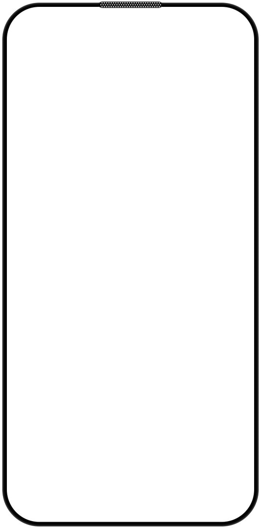 Protector de pantalla OEM Automatic Alignment para Apple iPhone 17e / 16e / 14 / 13 Pro, vidrio templado, adhesivo completo, 5D, negro