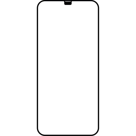 Protector de pantalla OEM con alineación automática para Apple iPhone 11 Pro / XS, vidrio templado, adhesivo completo, 5D, negro