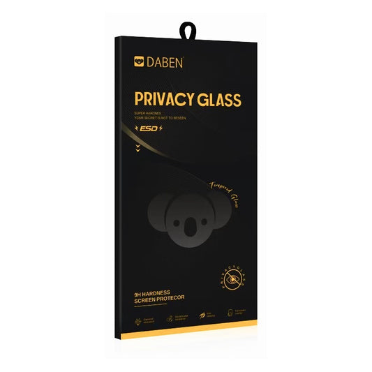 Protector de pantalla Privacy Bear para Apple iPhone 16 Pro Max, vidrio templado, adhesivo completo