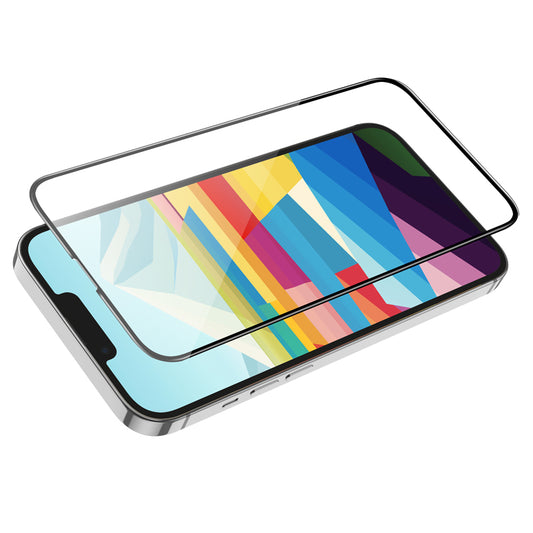Protector de pantalla HOCO G16 para Apple iPhone 16 / 15, Cristal Templado, Full Glue, 5D, Negro.