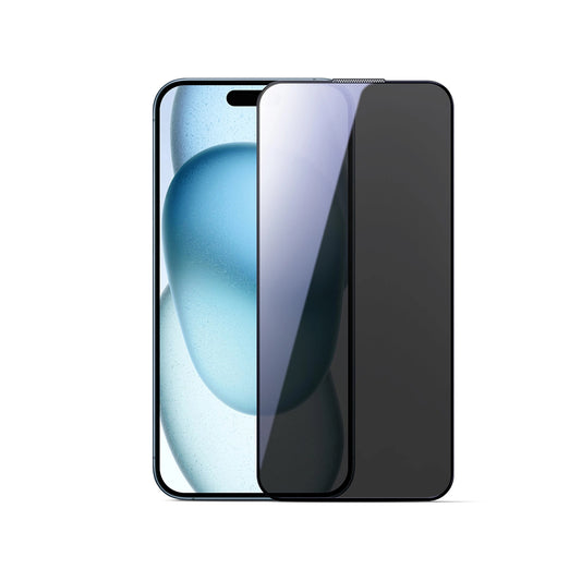 Protector de pantalla Privacy Joyroom JR-MLG0283 para Apple iPhone 16 Pro Max, Cristal Templado, Full Glue, 2.5D