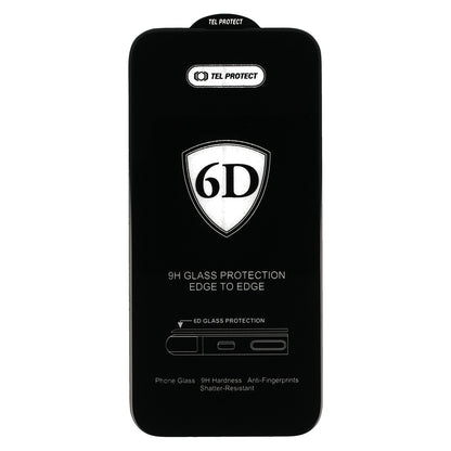Protector de pantalla OEM para Samsung Galaxy S26 S942, vidrio templado, adhesivo completo, 6D, negro
