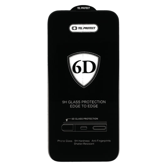 Protector de pantalla OEM para Samsung Galaxy S26 S942, vidrio templado, adhesivo completo, 6D, negro