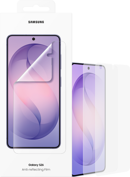 Protector de pantalla Anti-reflejante para Samsung Galaxy S26 S942, Plástico, Set de 2 piezas EF-US942CTEGWW