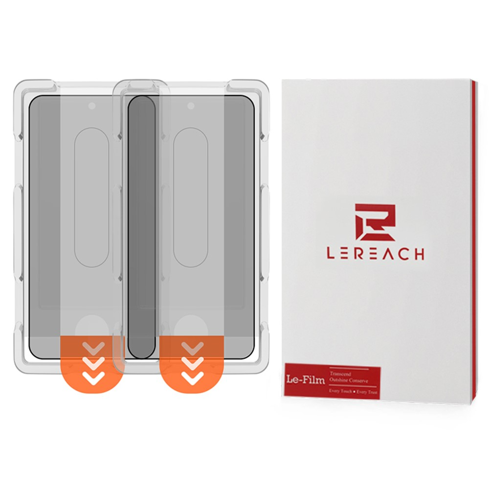 Protector de pantalla Privacy Lereach para Xiaomi 17T Pro, vidrio templado, adhesivo completo, juego de 2 piezas