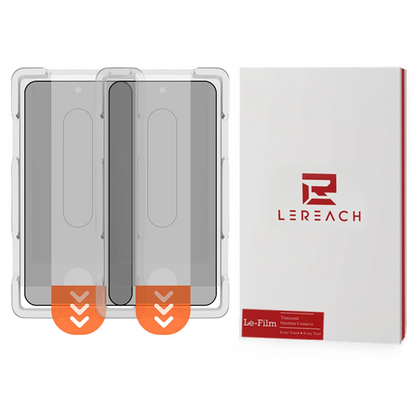 Protector de pantalla Privacy Lereach para Xiaomi 17T Pro, vidrio templado, adhesivo completo, juego de 2 piezas