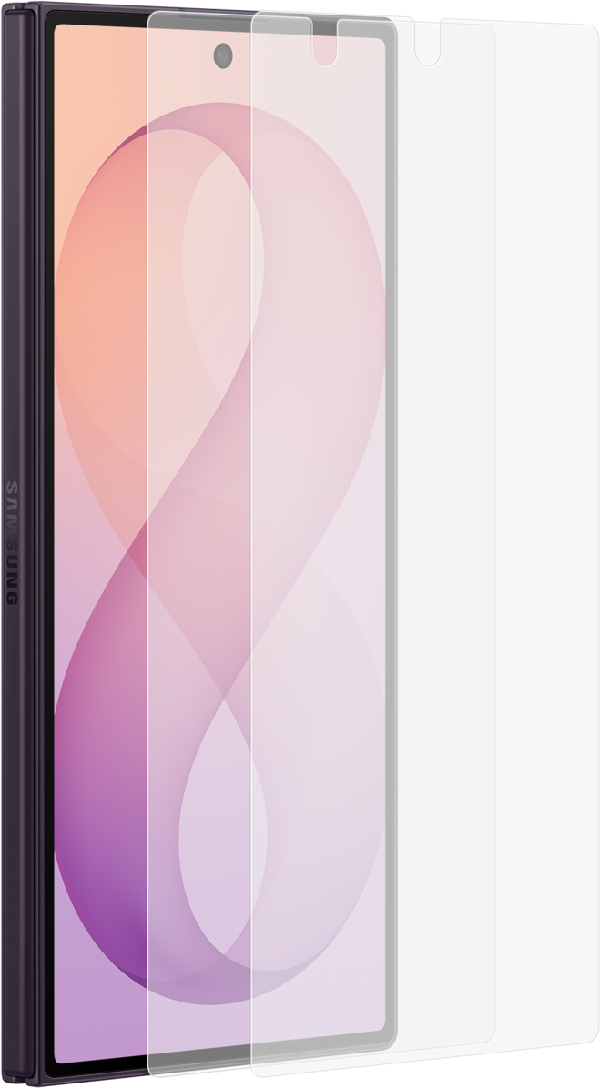 Protector de pantalla exterior antirreflectante para Samsung Galaxy Z Fold8 Ultra F976, plástico, juego de 2 piezas EF-UF976CTEGWW
