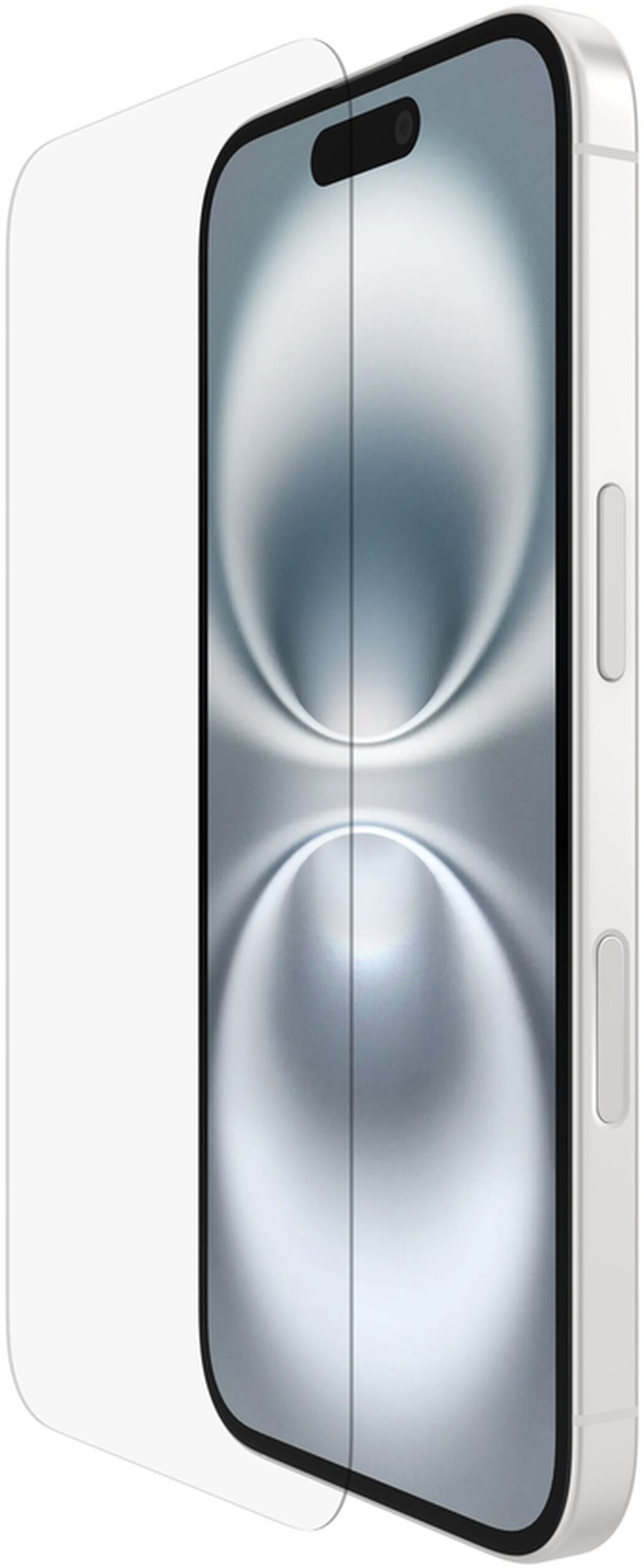 Protector de pantalla Belkin ScreenForce TemperedGlass para Apple iPhone 16 / 15 / 14 Pro, vidrio templado, adhesivo completo OVA135zz