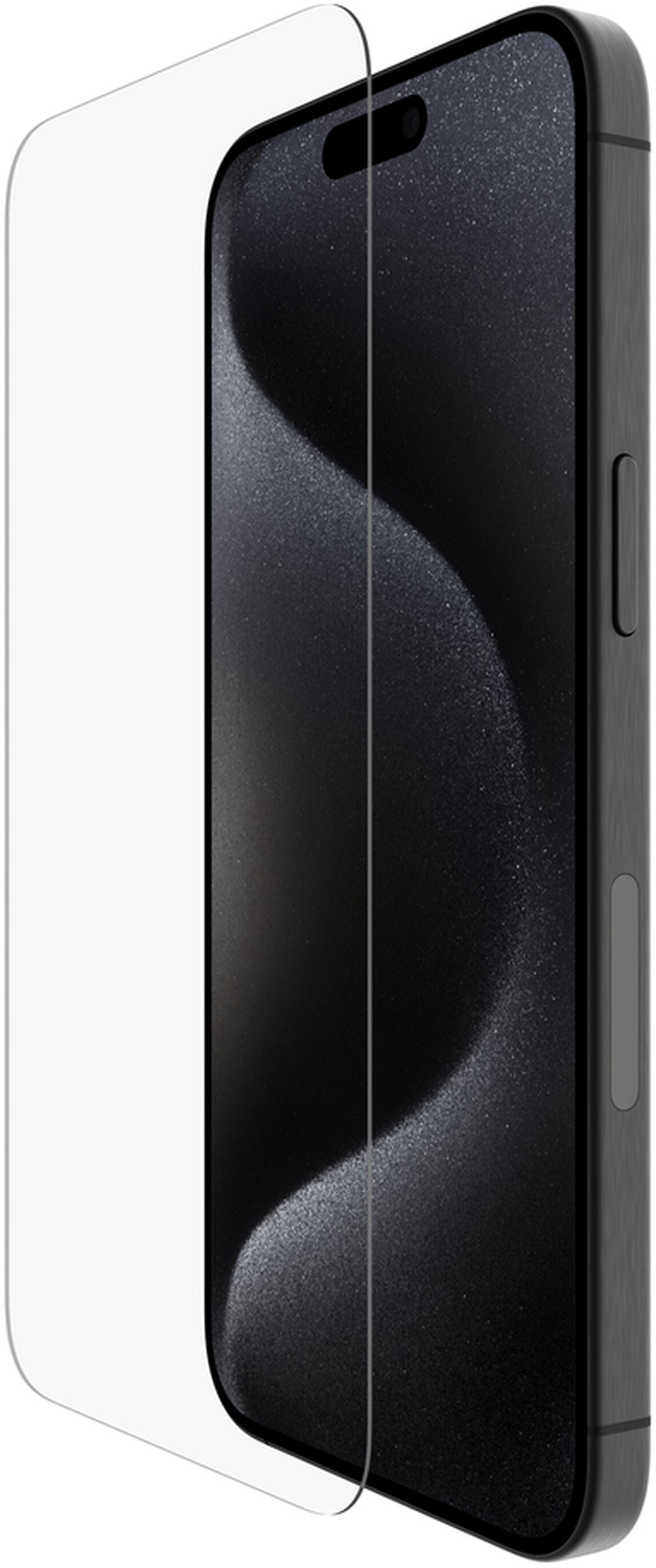 Protector de pantalla Belkin ScreenForce UltraGlass 2 para Apple iPhone 15 Pro Max, Vidrio templado, Full Glue OVA134zz