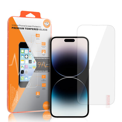 Protector de pantalla OEM Orange para Apple iPhone 18 Pro Max / 17 Pro Max / 16 Pro Max, vidrio templado, adhesivo completo