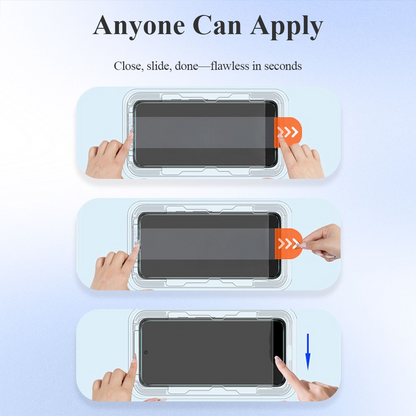 Protector de pantalla Lereach para Xiaomi 17T Pro, vidrio templado, adhesivo completo, negro