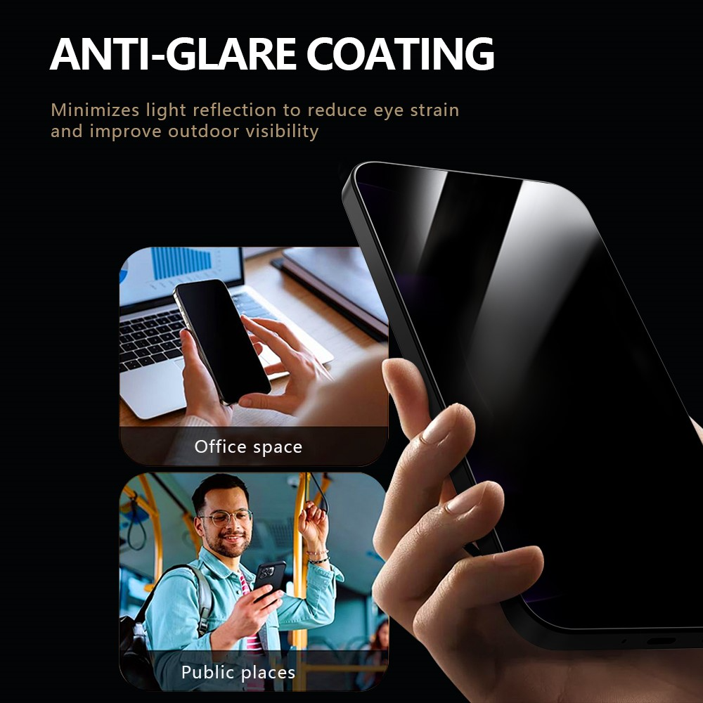 Protector de pantalla Privacy Lereach para Xiaomi 17T Pro, vidrio templado, adhesivo completo, juego de 2 piezas
