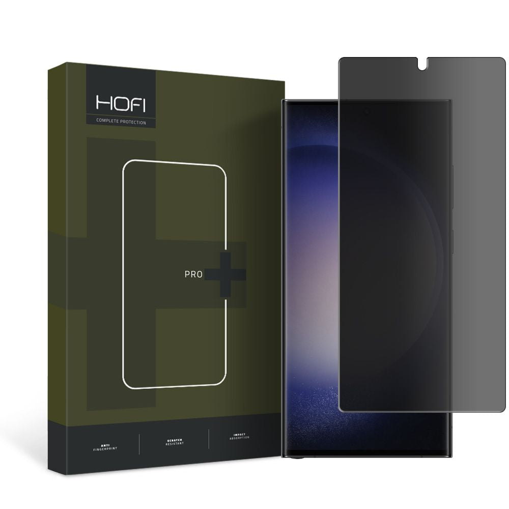 HOFI Protector de pantalla de privacidad para Samsung Galaxy S23 Ultra S918, Plástico