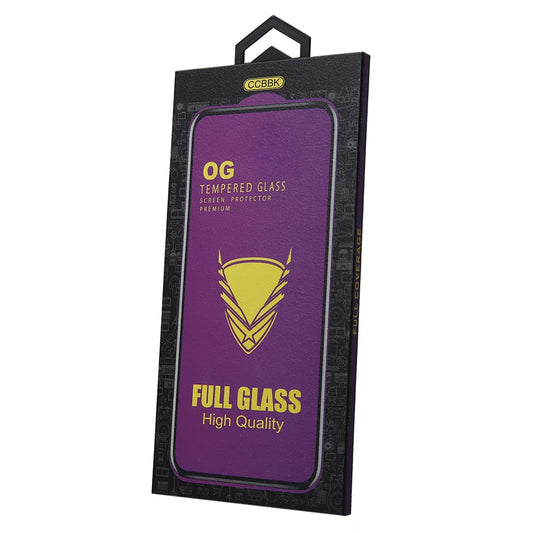Protector de pantalla OEM OG Premium para Samsung Galaxy A35 5G A356, Glass Shield, Full Glue, Negro