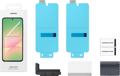 Protector de pantalla para Samsung Galaxy A56 A566, plástico, juego de 2 piezas EF-UA566CTEGWW