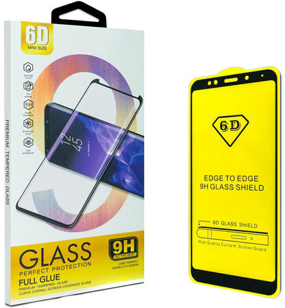 Protector de pantalla OEM para Oppo Reno13 F, vidrio templado, adhesivo completo, 21D, negro