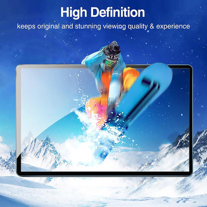 Protector de pantalla Lito Classic para Samsung Galaxy Tab S9 FE / Tab S9, vidrio templado, adhesivo completo, 2.5D