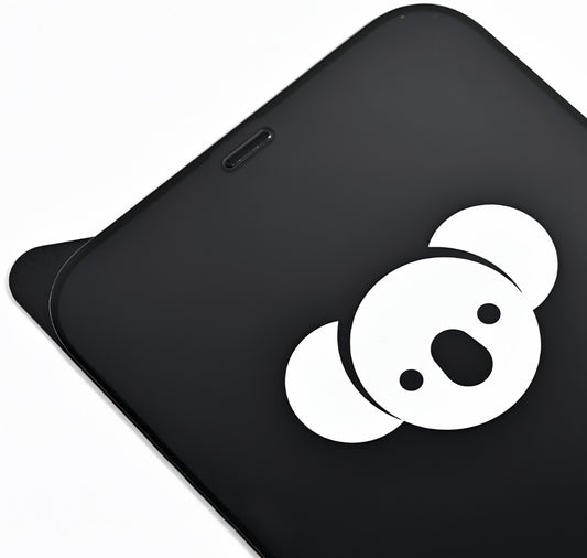 Protector de pantalla Bear HD para Apple iPhone 17, vidrio templado, adhesivo completo, negro