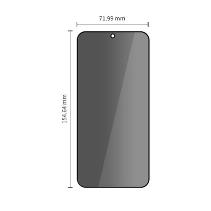 Protector de pantalla Privacy Tech-Protect Spy+ para Samsung Galaxy S26 Plus S947, Cristal Templado, Adhesivo Completo, Set de 2 piezas