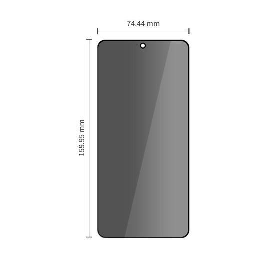 Protector de pantalla Privacy Tech-Protect Spy+ para Samsung Galaxy S26 Ultra S948, Cristal Templado, Adhesivo Completo, Set de 2 piezas