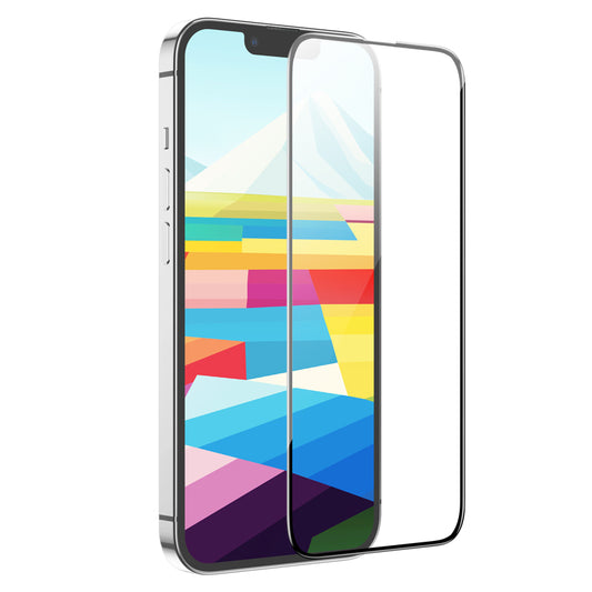 Protector de pantalla HOCO G16 para Apple iPhone 15 Plus, Cristal Templado, Full Glue, 5D, Negro