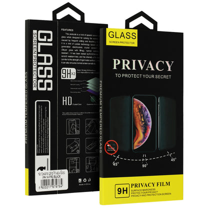 Protector de pantalla Privacy OEM para Apple iPhone 17, vidrio templado, adhesivo completo