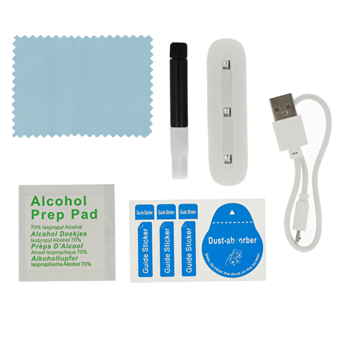 OEM Liquid Glass Screen Protector for Samsung Galaxy S23 Ultra S918, Tempered Glass, UV Glue