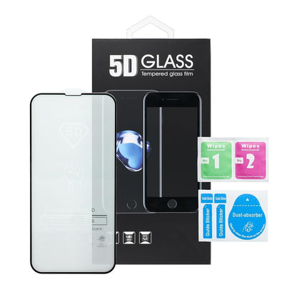 OEM Privacy Screen Protector for Apple iPhone 18 Pro, Tempered Glass, Full Glue, 5D, Black