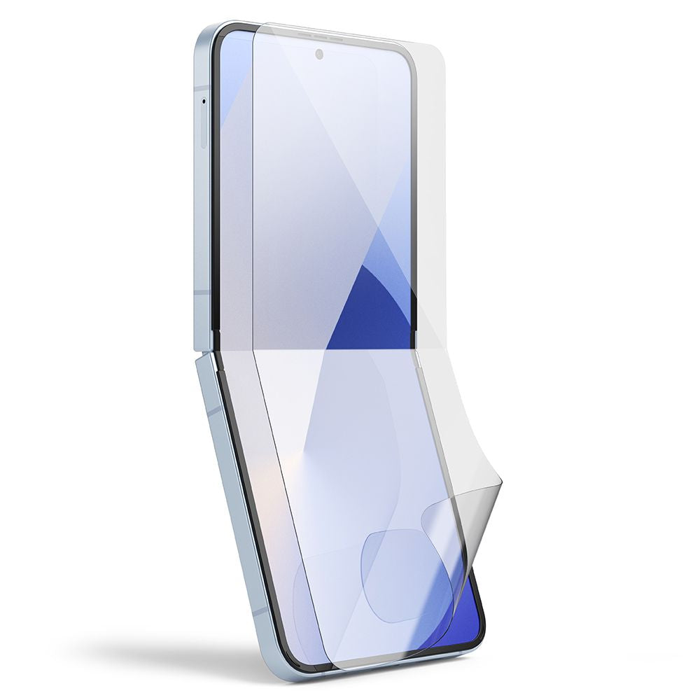 Protector de pantalla interior Ringke Dual Easy para Samsung Galaxy Z Flip6 F741, Plástico, Juego de 2 piezas