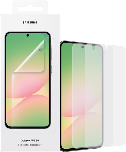 Protector de pantalla para Samsung Galaxy A56 A566, plástico, juego de 2 piezas EF-UA566CTEGWW