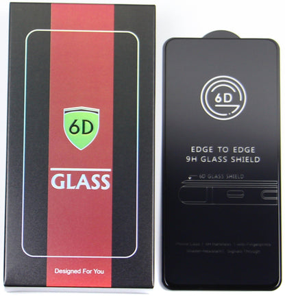 Protector de pantalla OEM para Apple iPhone 17e / 16e / 14 / 13 Pro, vidrio templado, adhesivo completo, set de 10 piezas, 6D, negro