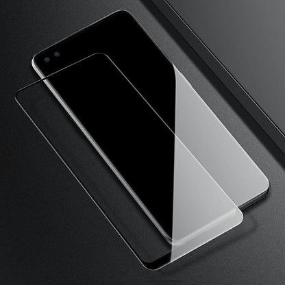 Protector de pantalla OEM para Oppo Reno13 F, vidrio templado, adhesivo completo, 21D, negro