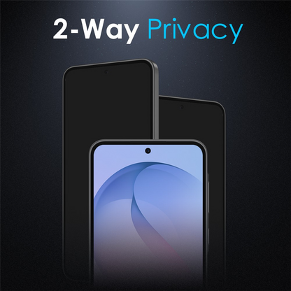 Protector de pantalla Privacy Northjo para Samsung Galaxy S26 FE, vidrio templado, adhesivo completo, juego de 2 piezas