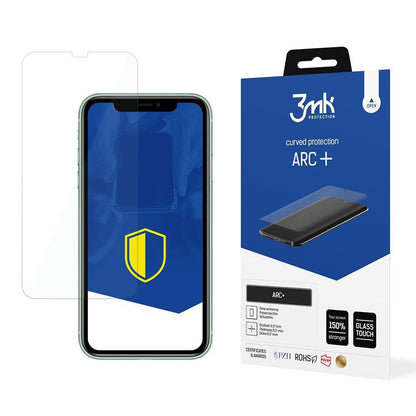 Protector de pantalla 3MK ARC+ para Apple iPhone 11, plástico