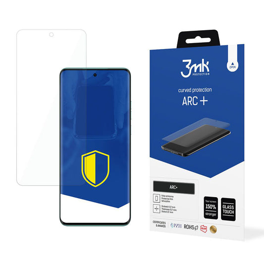 Protector de pantalla 3MK ARC+ para Motorola Edge 40 Neo, plástico