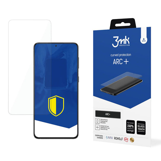 Protector de pantalla 3MK ARC+ para Samsung Galaxy S21 5G G991, plástico